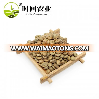 Unroasted green coffee beans Robusta coffee beans